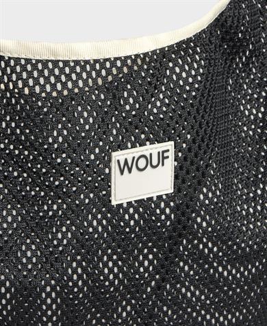 Wouf Omuz Çantası Mesh Collection Tshirt Bag Onyx