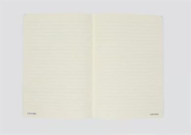 Gentry Çizgili Defter Baklava Desenli