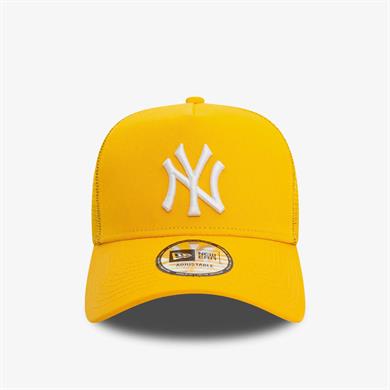 New Era Uniseks Şapka 940 AF Trucker New York Yankees Yellow