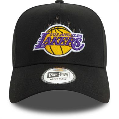 New Era Uniseks Şapka Eframe NBA Flame Los Angeles Lakers Black 