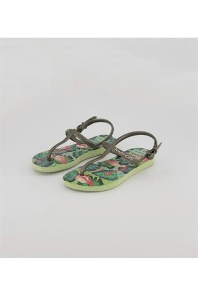 Havaianas Çocuk Parmakarası Terlik Slim Freedom Yeşil