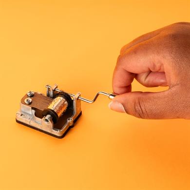 Kikkerland Yellow Submarine Music Box-Müzik Kutusu Submarine