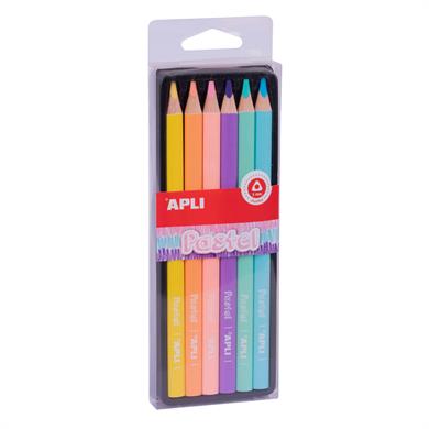 Apli Kuruboya Seti 6lı Pastel Renkler