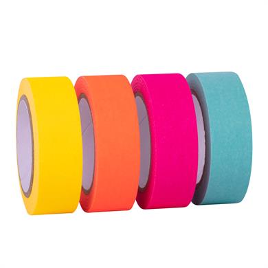 Apli Kağıt Bant 4lü Set Neon Renkler