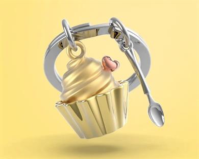 Metalmorphose Anahtarlık Cupcake