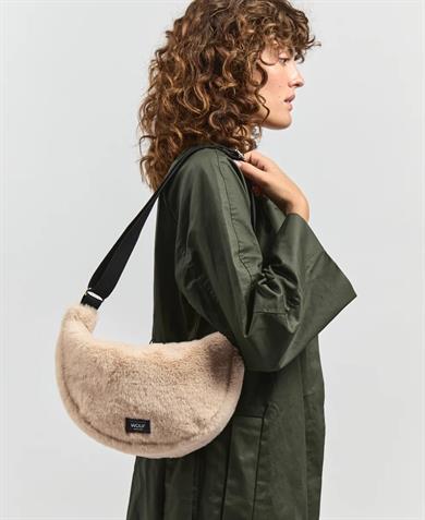 Wouf Omuz Çantası Crossbody Bag Faux Fur Nevada