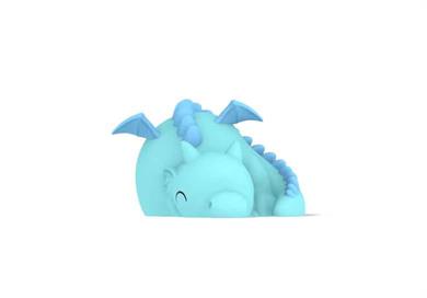 Dhink Silikon Gece Lambası Dragon Blaze Mavi