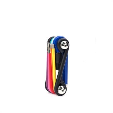 Kikkerland Rainbow Multi-Tool Set - Çoklu Alyan,Tornavida Seti