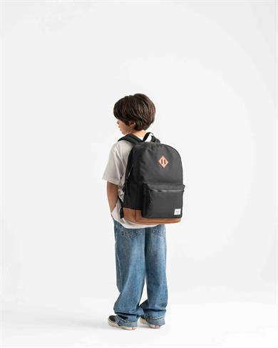 Herschel Çocuk Sırt Çantası Heritage Youth Backpack Black/Saddle Brown