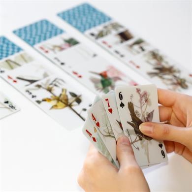 Kikkerland 3-D Bird playing cards-3-D Kuş Temalı Oyun Kartı