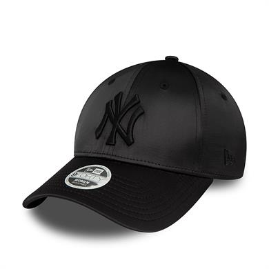 New Era Kadın Şapka New York Yankees Saten Siyah