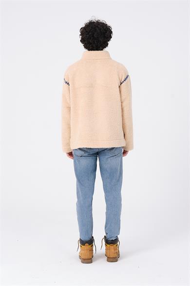 Cucaracha Peluş Sweatshirs Rose & Cross Ekru