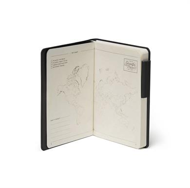 Legami Defter My Notebook Small Çizgisiz Siyah