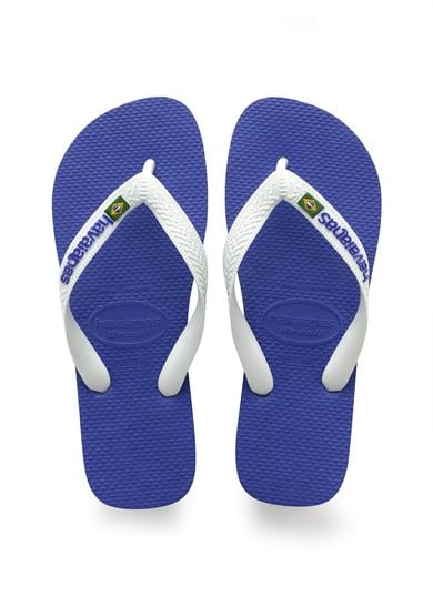 Havaianas Çocuk Parmakarası Terlik Brasil Logo Marine Blue