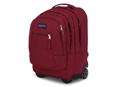JanSport Tekerlekli Valiz, Sırt Çantası Driver 8 Russet Red