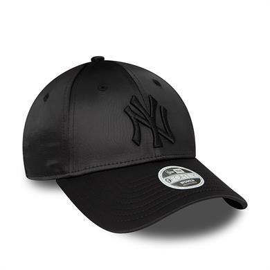 New Era Kadın Şapka New York Yankees Saten Siyah