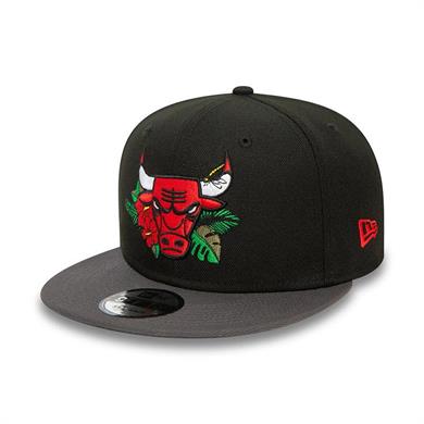 New Era Şapka 9Fifty Chicago Bulls Floral