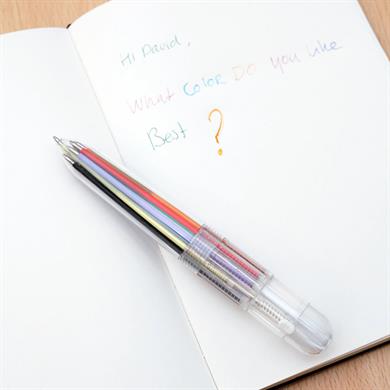 Kikkerland Rainbow Multipen-Gökkuşağı Çoklu Kalem