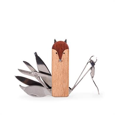 Kikkerland Fox Manicure Set-Manikür Seti Tilki