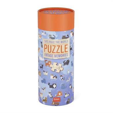 Legami 1000 Parça Puzzle Cats Rule The World