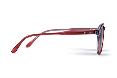 Freesbee Güneş Gözlüğü Diego Red Clear