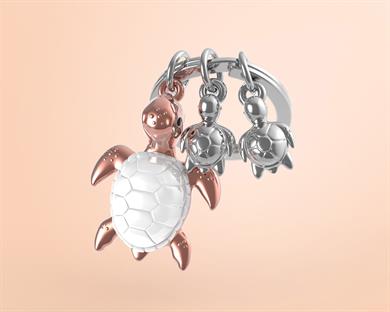 Metalmorphose Anahtarlık Kaplumbağa Ailesi