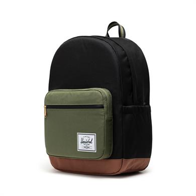 Herschel Sırt Çantası Pop Quiz Backpack Black/Four Leaf Clvr/Sddle Brn
