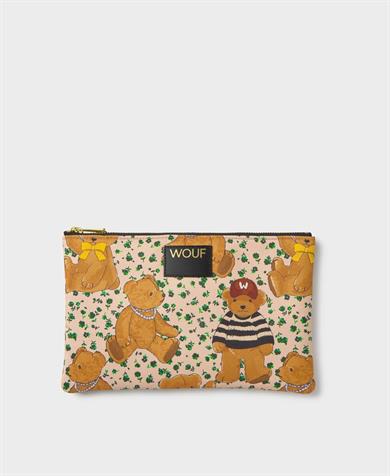 Wouf Clutch, El Çantası XLarge Pouch Bag Cute