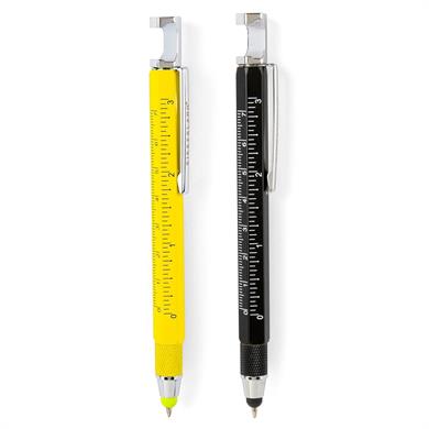 Kikkerland 7-in-1 Gadget Pen-Çok İşlevli Kalem