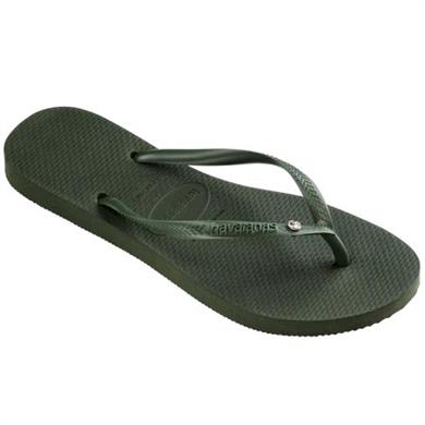 Havaianas Terlik Slim Crystal SW II Olive Green