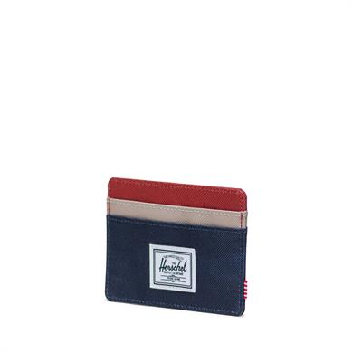 Herschel Kartlık Charlie Cardholder Black Iris/Red Ochre/Twill