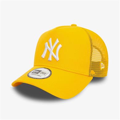 New Era Uniseks Şapka 940 AF Trucker New York Yankees Yellow