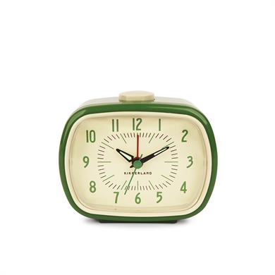 Kikkerland Green Retro Alarm Clock-Retro Çalar Saat Yeşil