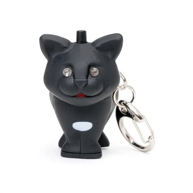 Kikkerland Cat LED & Sound Keychain Kedi Ledli ve Sesli Anahtarlık