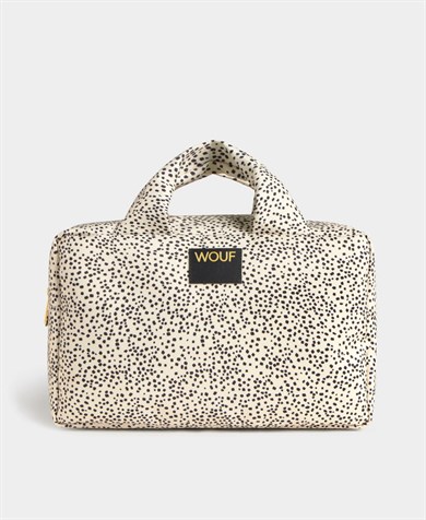 Wouf Makyaj Çantası Large Toiletry Bag Panna