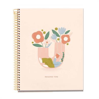 Miquelrius A5 Spiralli Kareli Defter Silviarosanna