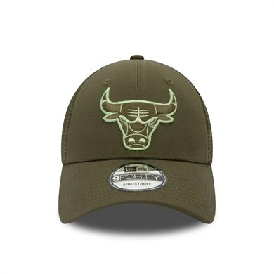 New Era Uniseks Şapka 940 9Forty Trucker Chicago Bulls Green