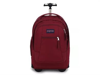 JanSport Tekerlekli Valiz, Sırt Çantası Driver 8 Russet Red