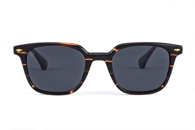 Freesbee Güneş Gözlüğü Modesto Stripe Brown