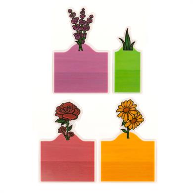 Kikkerland Annotation Garden-Not Kağıdı Çiçek