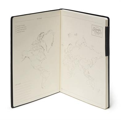 Legami Defter My Notebook Large Çizgili Siyah