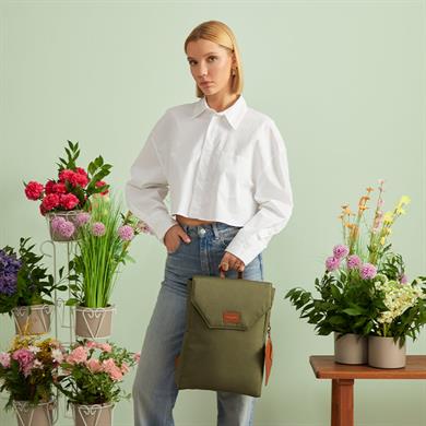 Maison Sacrée Sırt Çantası Ferrat Gold Brown 13