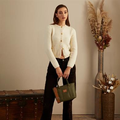 Maison Sacrée Mini Omuz Çantası Miramar Winter Haki