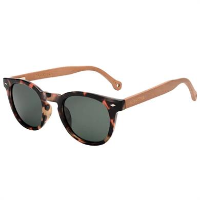 Parafina Güneş Gözlüğü Hybrid Bamboo Cala Gentle Tortoise Dark Green