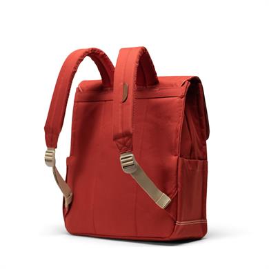 Herschel Sırt Çantası City Backpack Red Ochre/White Stitch