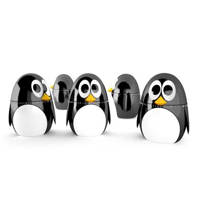 Kikkerland Penguin Kitchen Timer-Mutfak Zamanlayıcı Penguen