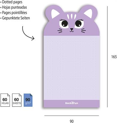 Miquelrius Back2Fun Post It Great Ideas Kedi