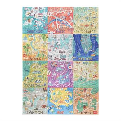 Legami 1000 Parça Puzzle World Cities