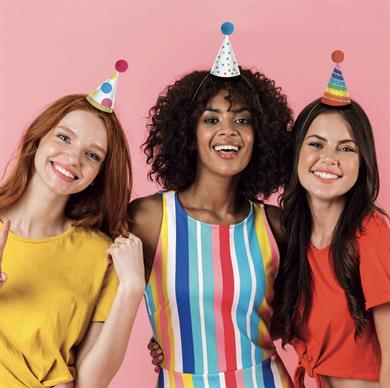Legami Lets Celebrate 8li Mini Parti Şapkası Seti
