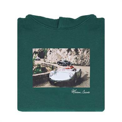 Maison Sacrée Sweatshirt La Turbie Yeşil Baskılı